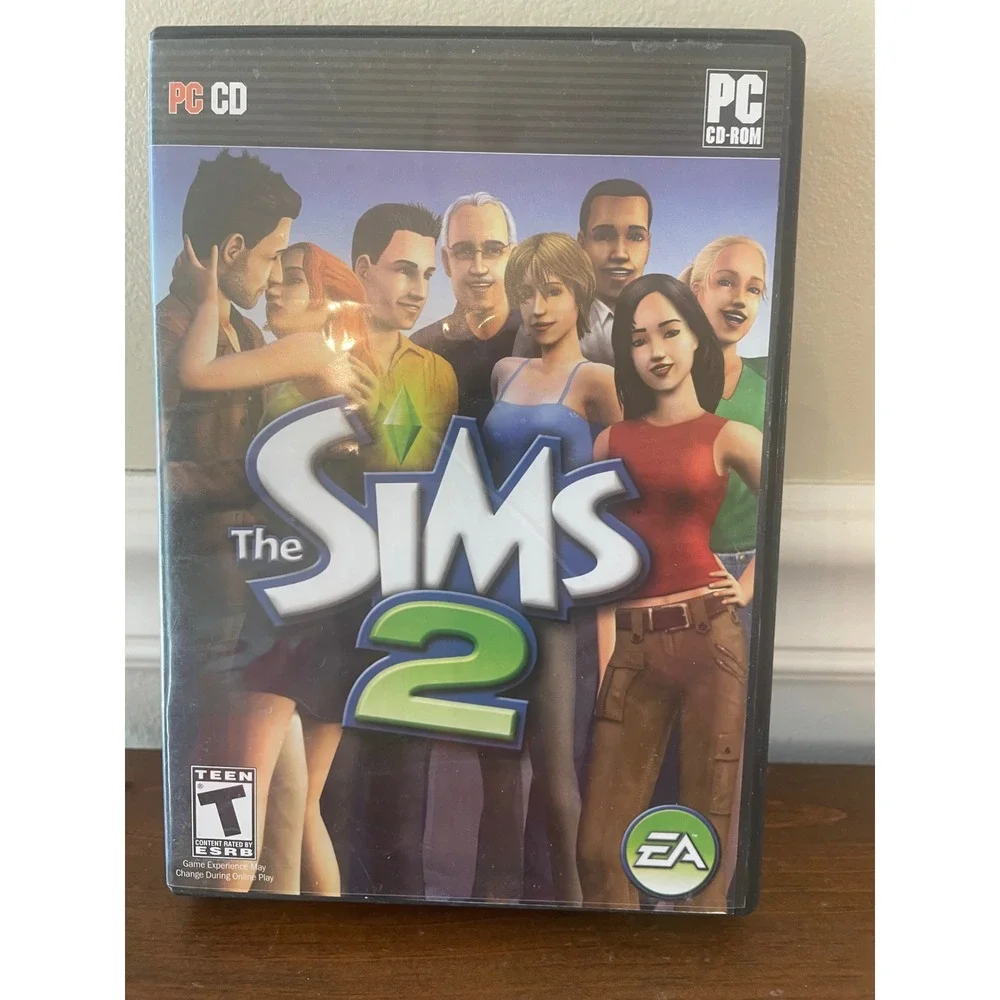 The Sims 2 PC CD-ROM Game EA Maxis Life Simulation Strategy 2004 Vintage
